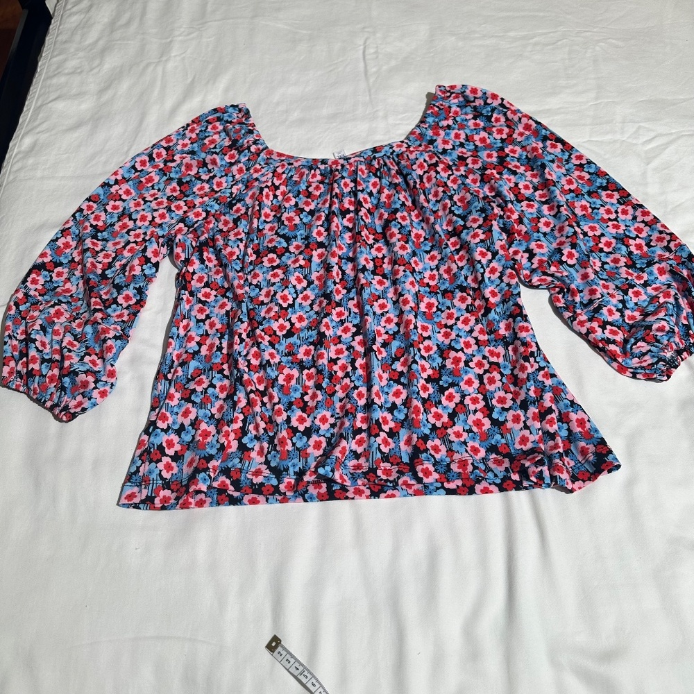 Women Floral blouse XXL - Picture 4 of 13